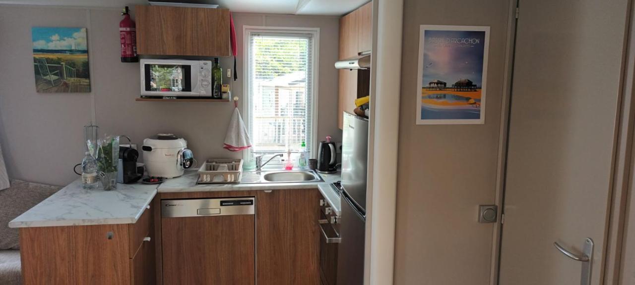 Mobilhome Tout Confort Les Viviers Lège-Cap-Ferret 外观 照片